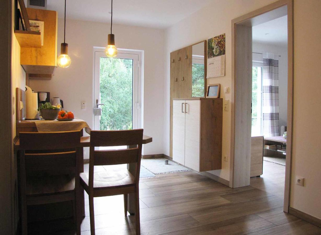 Ferienwohnung Am Woid - Herrliche Alleinlage - Vegane Einrichtung 瓦尔德基兴 外观 照片